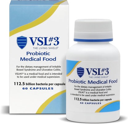 VSL#3® High-Potency Probiotic Medical Food, Dietary Management of IBS & UC
