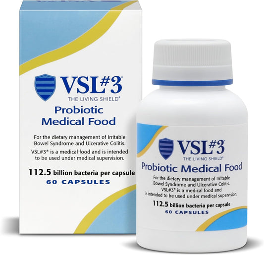 VSL#3® High-Potency Probiotic Medical Food, Dietary Management of IBS & UC